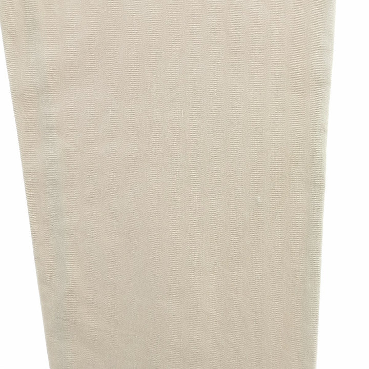 Ralph Lauren POLO by Ralph Lauren Two-pleat Chino Pants for Men, W31 equivalent cotton Beige type Vintage Second Hand