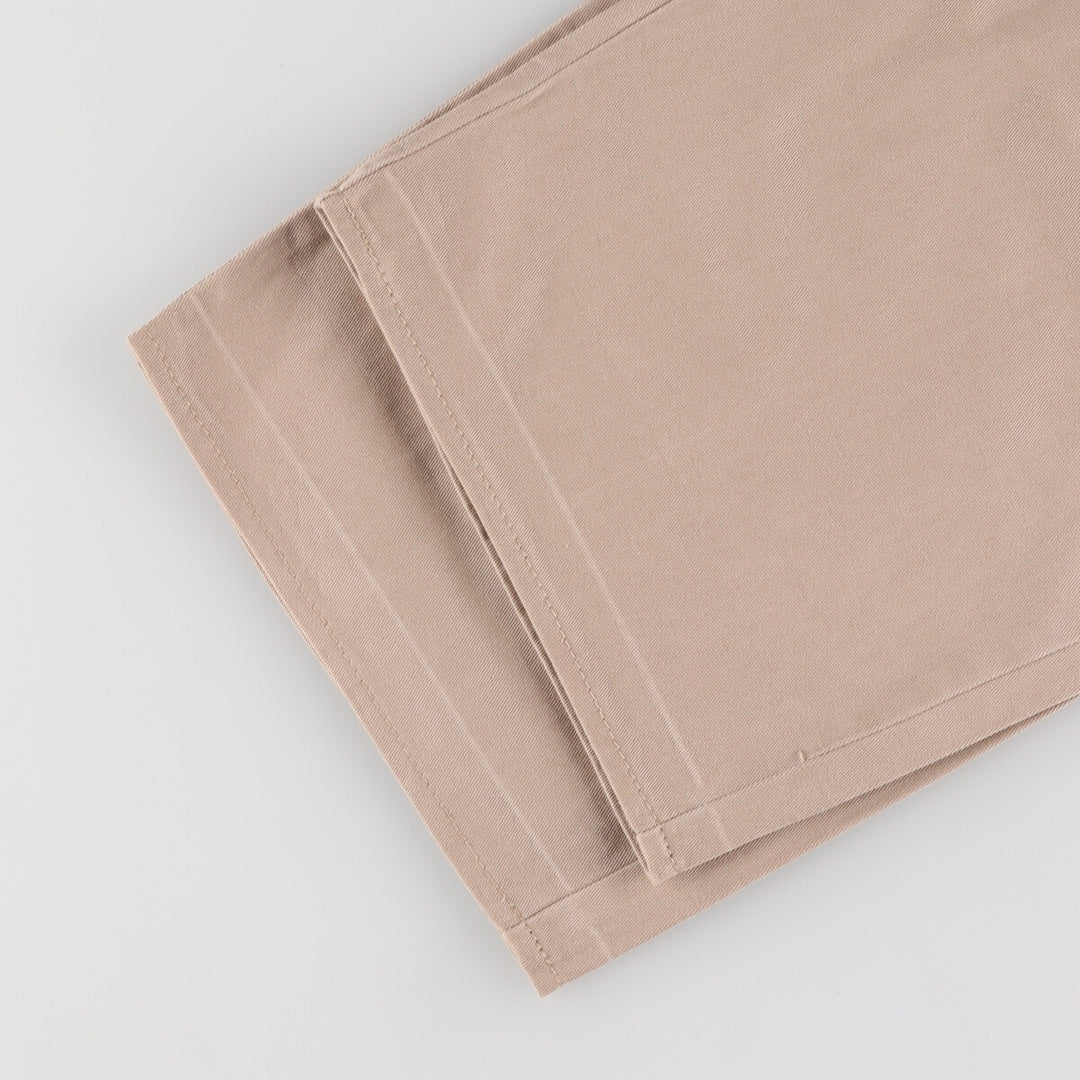 Ralph Lauren POLO RALPH LAUREN Two-pleat chino pants for men, size W34 cotton Beige type Vintage Second Hand