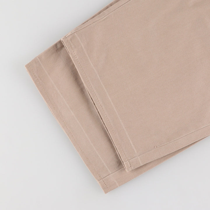 Ralph Lauren POLO RALPH LAUREN Two-pleat chino pants for men, size W34 cotton Beige type Vintage Second Hand