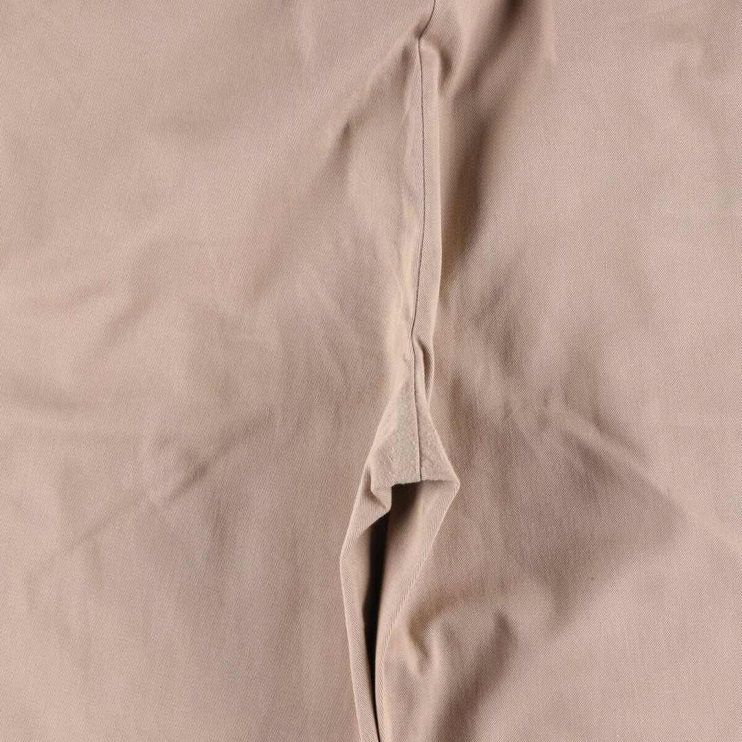 Ralph Lauren POLO RALPH LAUREN Two-pleat chino pants for men, size W34 cotton Beige type Vintage Second Hand