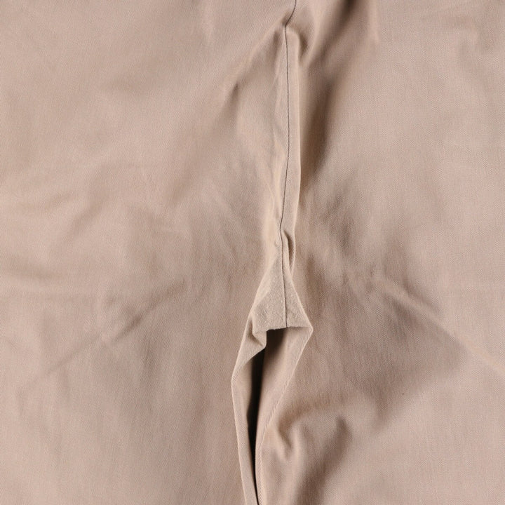 Ralph Lauren POLO RALPH LAUREN Two-pleat chino pants for men, size W34 cotton Beige type Vintage Second Hand