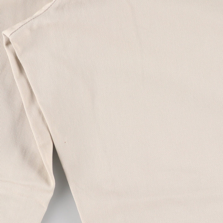 Ralph Lauren POLO RALPH LAUREN Two-pleat chino pants for men, size W34 cotton Beige type Vintage Second Hand