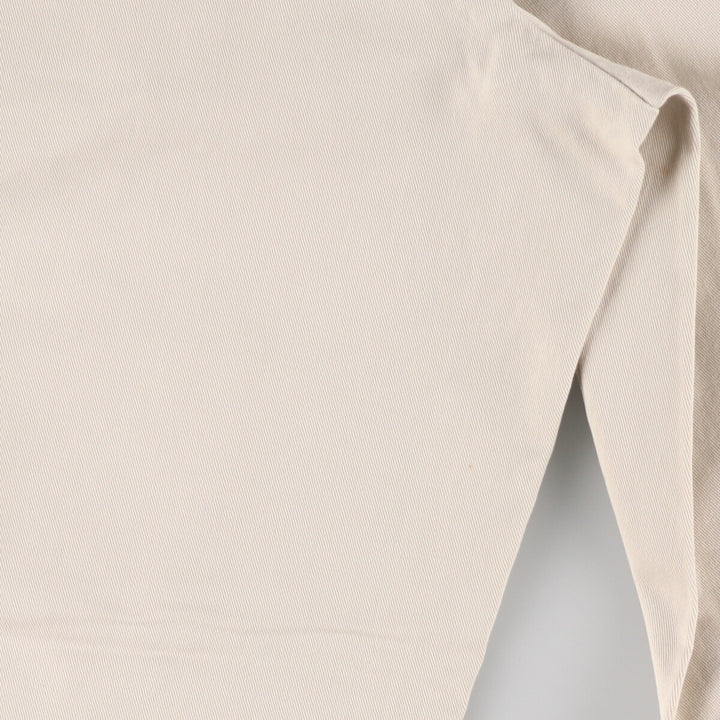 Ralph Lauren POLO RALPH LAUREN Two-pleat chino pants for men, size W34 cotton Beige type Vintage Second Hand