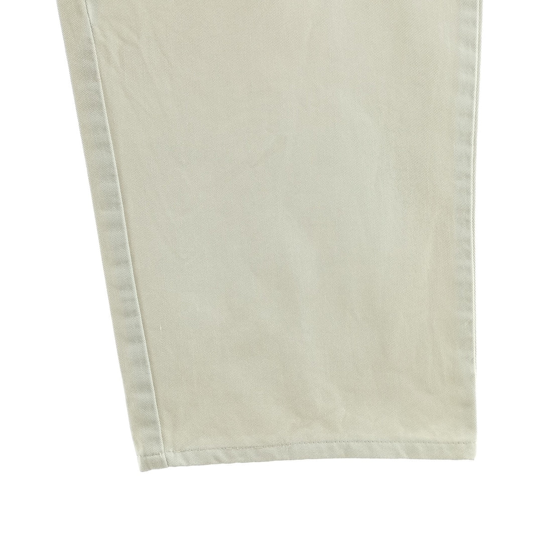 Ralph Lauren POLO RALPH LAUREN Two-pleat chino pants for men, size W34 cotton Beige type Vintage Second Hand