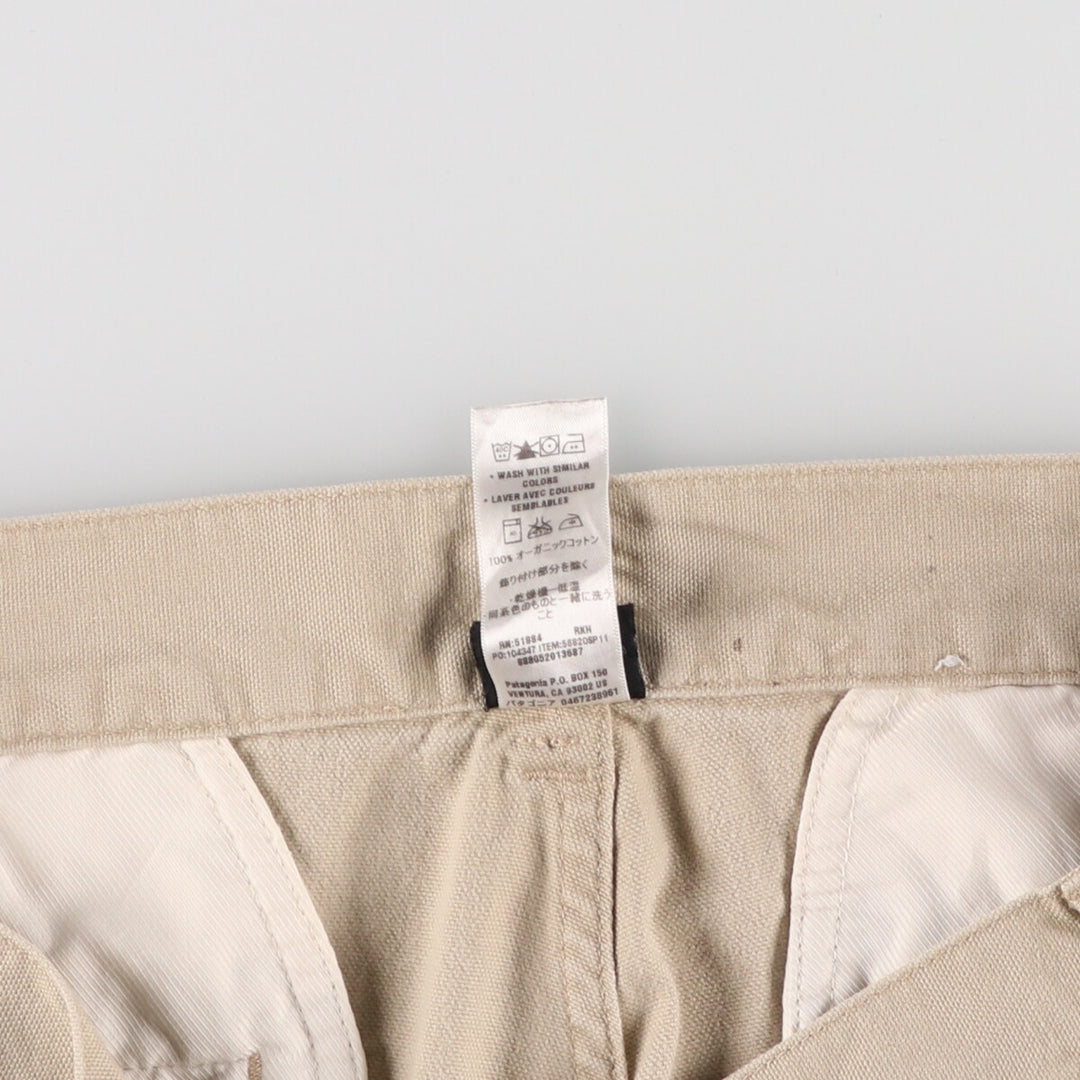 Patagonia ORGANIC COTTON Organic Cotton Chino Pants for Men, W35 equivalent / eaa401734