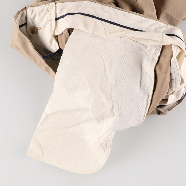 Ralph Lauren POLO RALPH LAUREN STRETCH CLASSIC FIT CHINO PANTS, MEN'S, SIZE 34 (equivalent to W34) cotton Beige type Vintage Second Hand