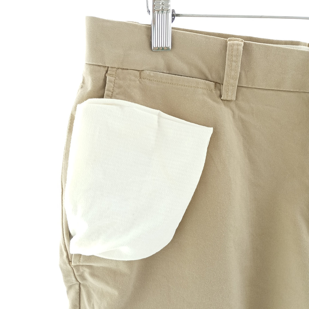 Ralph Lauren POLO RALPH LAUREN STRETCH CLASSIC FIT CHINO PANTS, MEN'S, SIZE 34 (equivalent to W34) cotton Beige type Vintage Second Hand