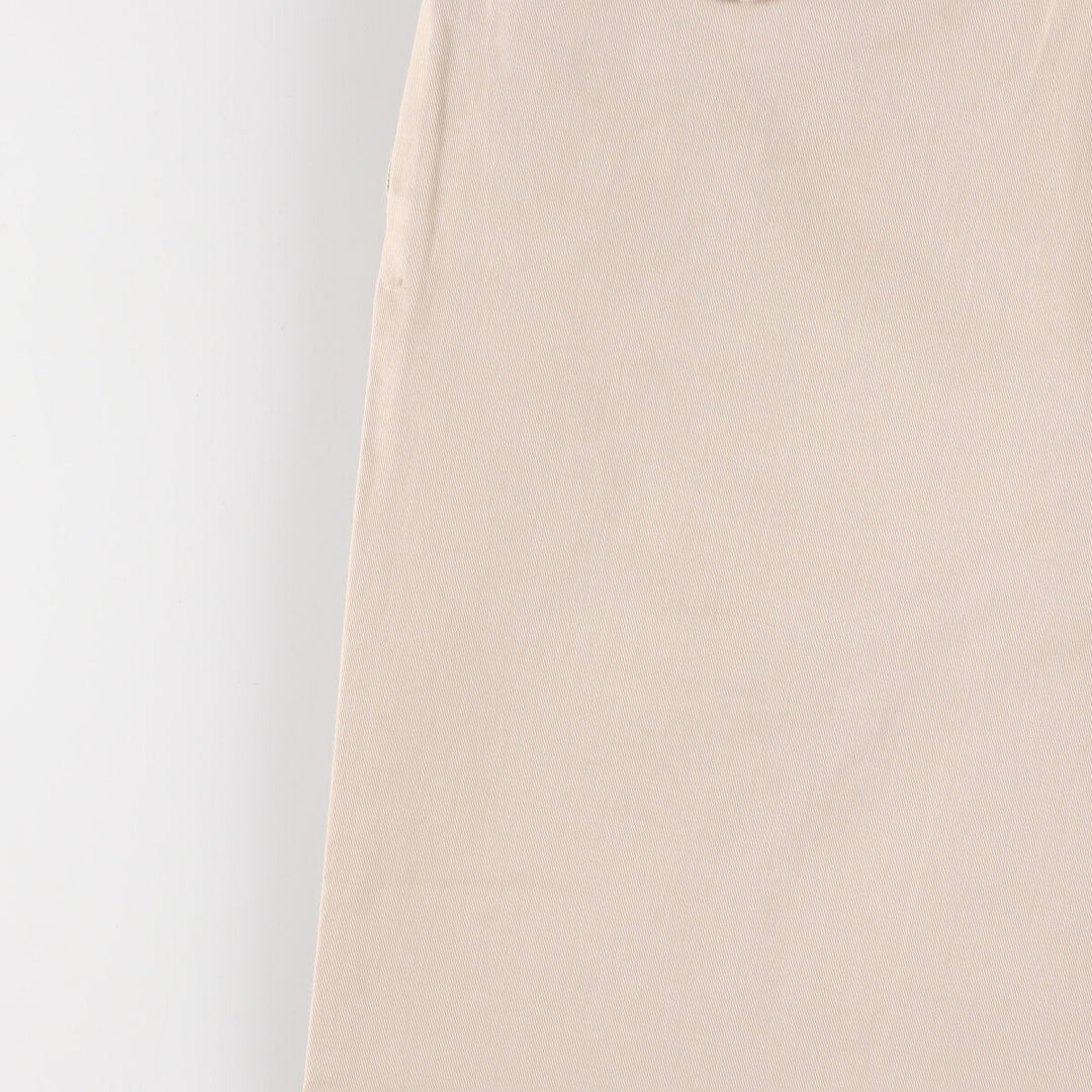 Ralph Lauren POLO by Ralph Lauren Two-pleat Chino Pants for Men, W34 equivalent cotton Beige type Vintage Second Hand