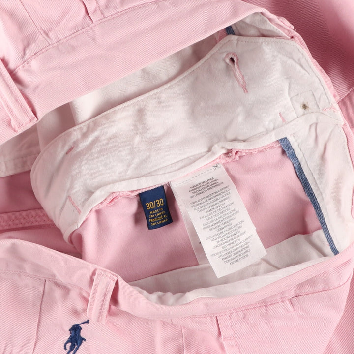 Ralph Lauren POLO RALPH LAUREN Men's Chino Pants, Size W33 cotton pink type Vintage Second Hand