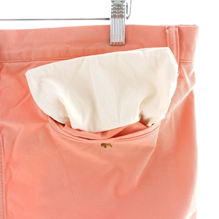 Ralph Lauren POLO RALPH LAUREN STRETCH STRAIGHT FIT CHINO PANTS, Men's, Size W36 cotton coral Vintage Second Hand