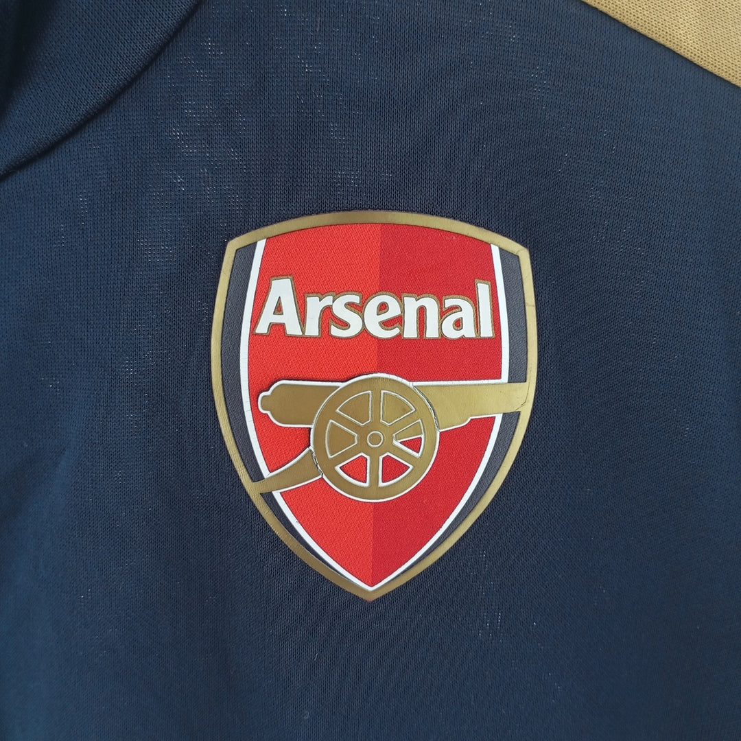 PUMA PREMIER LEAGE ARSENAL FC Half-Zip Jersey Pullover Men's Size S / eaa401779