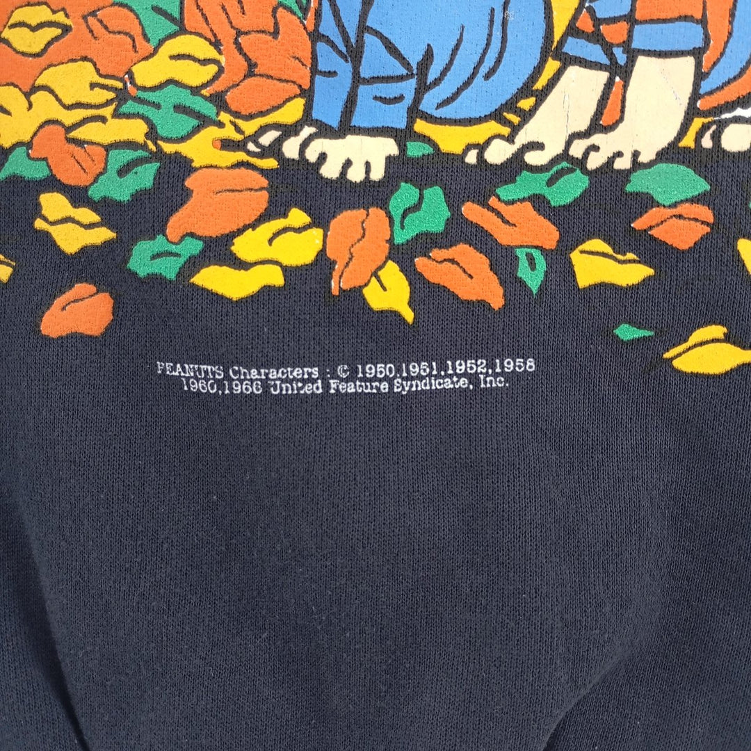 90'S PEANUTS character sweatshirt, made in USA, men's size L, vintage /eaa401816