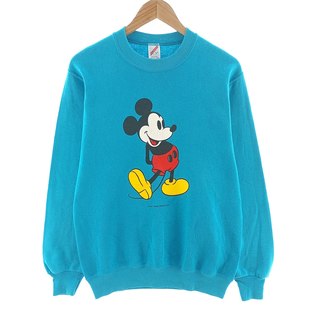 90'S Jerseys Mickey Mouse character sweatshirt, made in USA, men's size L, vintage /eaa401827