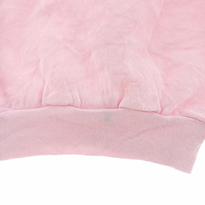 1980'S Harley-Davidson Fruit of the Loom Raglan Sleeve Advertising Sweatshirt, Made in USA, Men's Size Small cotton pink type Vintage Second Hand