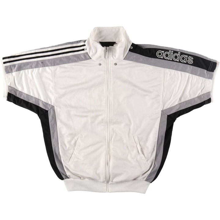 Adidas short sleeve track jacket, men's size M / eaa401912