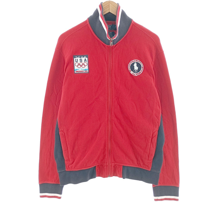 Ralph Lauren POLO by Ralph Lauren TEAM USA Jersey Track Jacket Men's L size / eaa401920