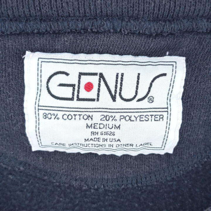 90'S GENUS college sweatshirt, sweatshirt, made in USA, men's size M, vintage /eaa402085