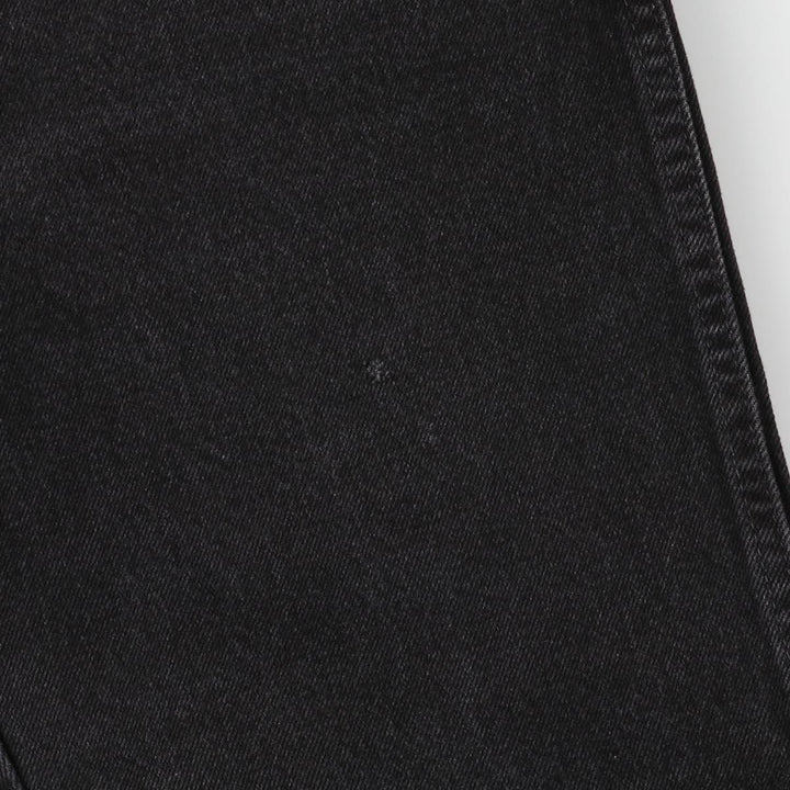 Rustler Black Denim Straight Denim Pants for Men, W34 equivalent cotton black type Vintage Second Hand