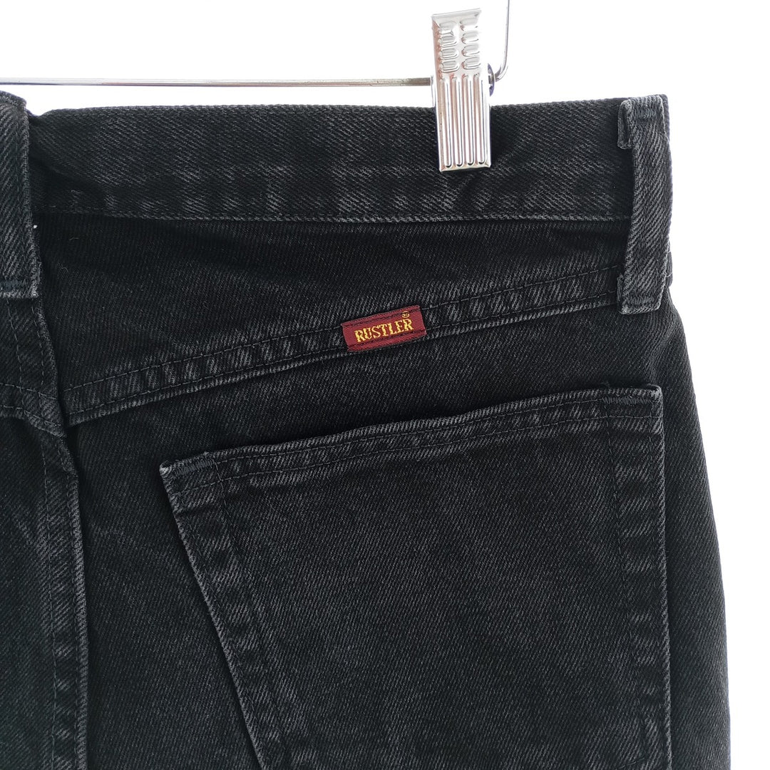 RUSTLER Black Denim Straight Denim Pants Men's W32 equivalent /eaa402155