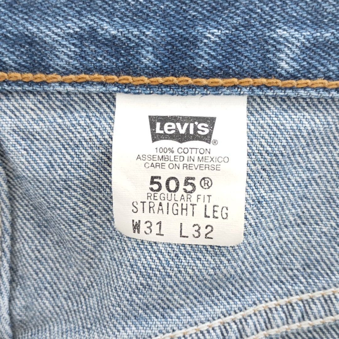 90'S Levi's 505 REGULAR FIT STRAIGHT LEG tapered denim pants for men, W30 equivalent, vintage / eaa402161