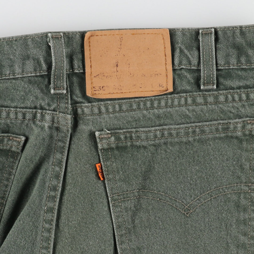 90'S Levi's 550 Relaxed Fit Tapered Leg Orange Tab Tapered Denim Pants Made in USA Men's W33 / eaa402214