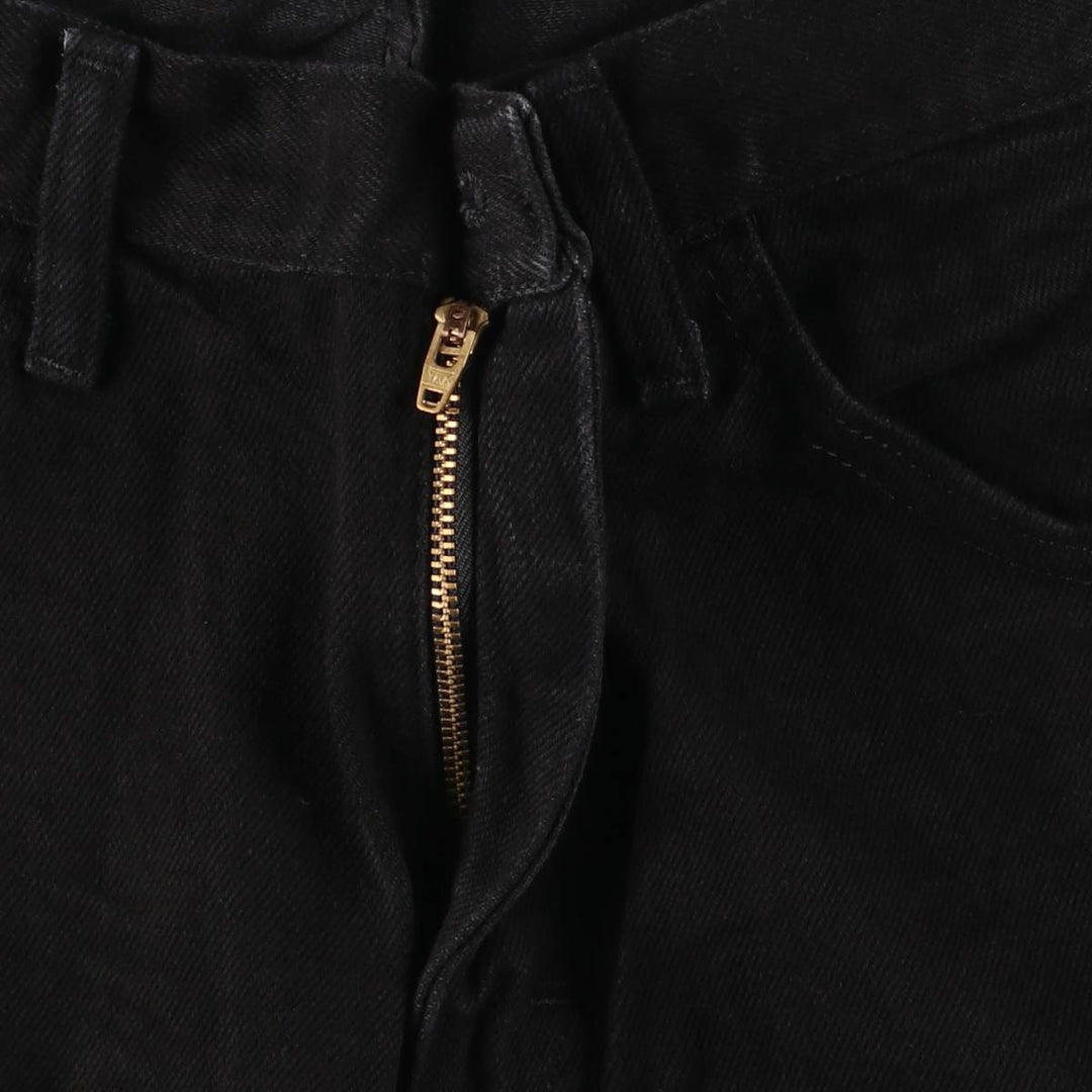Rustler Black Denim Straight Denim Pants for Men, W29 cotton black type Vintage Second Hand