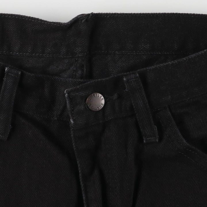 Rustler Black Denim Straight Denim Pants for Men, W29 cotton black type Vintage Second Hand
