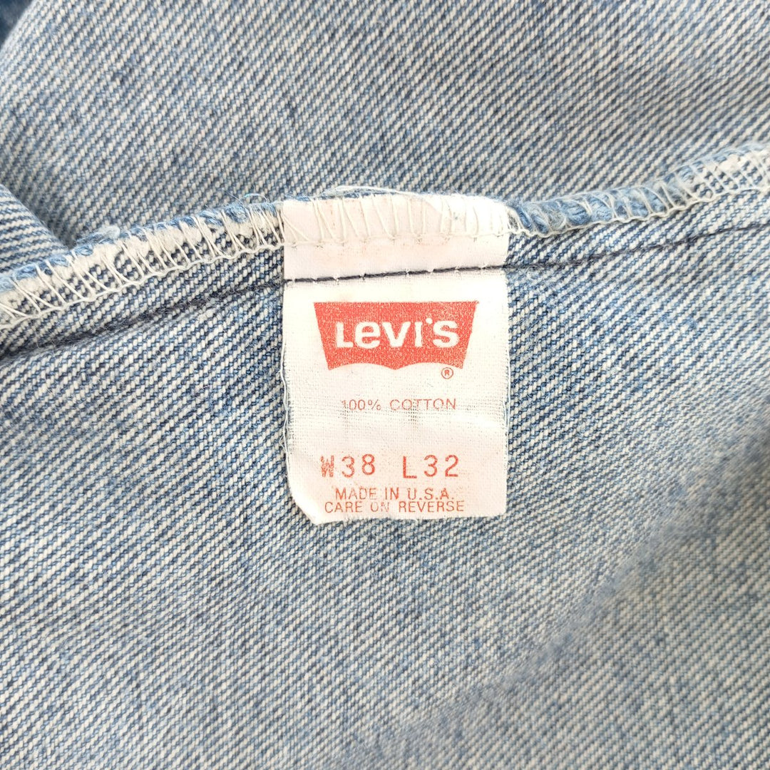 90'S Levi's 505 tapered denim pants made in USA, men's w37 equivalent vintage /eaa402288