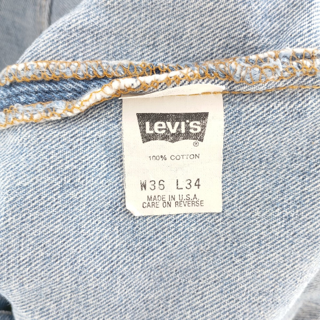 90'S Levi's 501-0193 Straight Denim Pants Made in USA Men's W36 Vintage /eaa402296