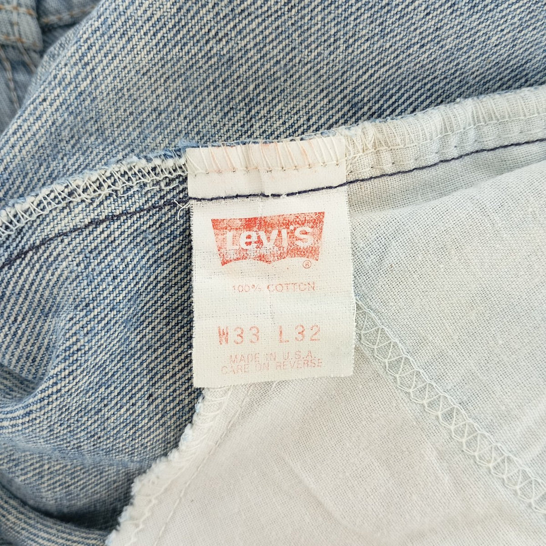 90'S Levi's 505 Orange Tab Tapered Denim Pants Made in USA Men's W33 Vintage / eaa402300