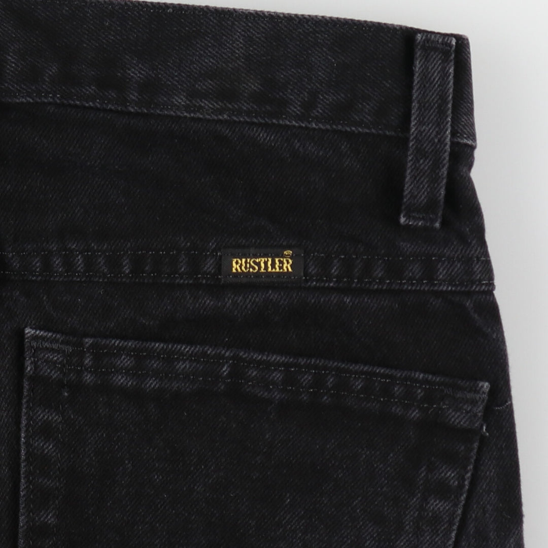 RUSTLER Black Denim Straight Denim Pants Men's W29 equivalent /eaa402320