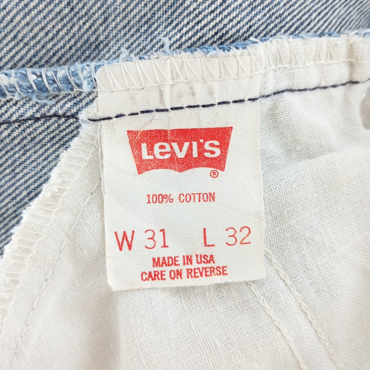 90'S Levi's 505 Orange Tab Tapered Denim Pants Made in USA Men's W30 Vintage /eaa402323