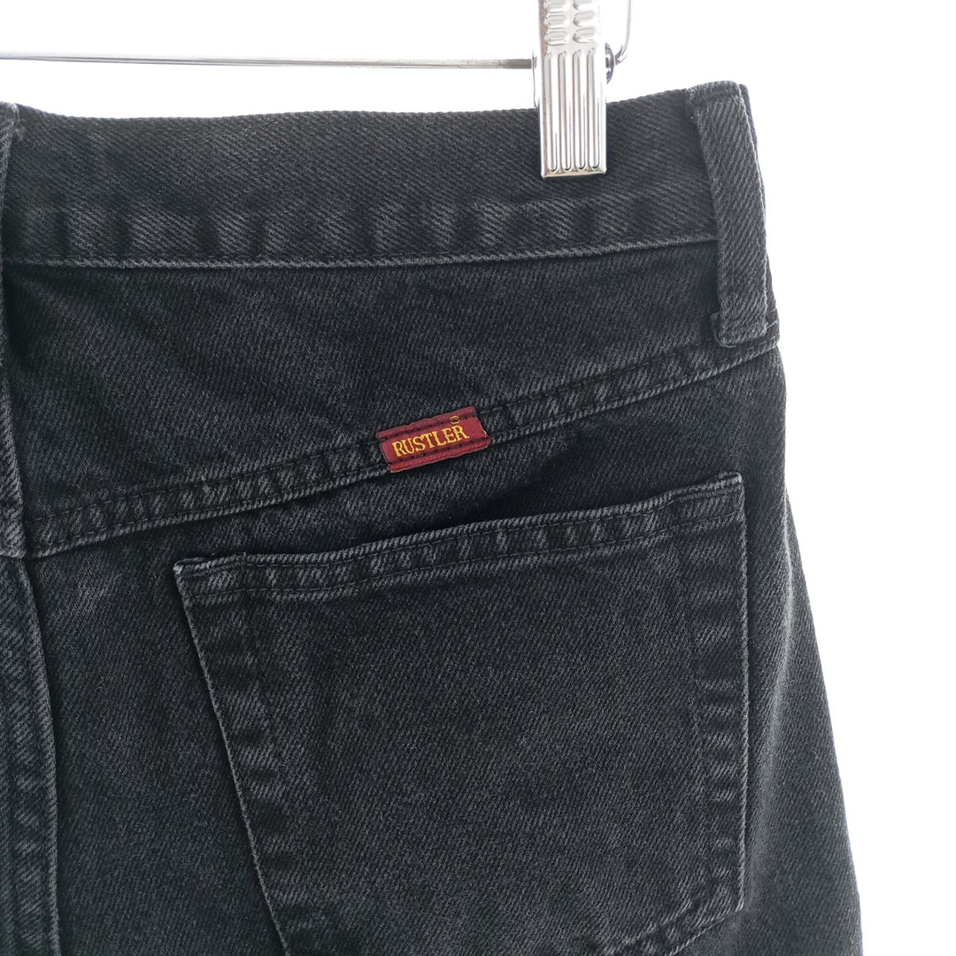 Rustler Black Denim Straight Denim Pants Men's W29 equivalent / eaa402353