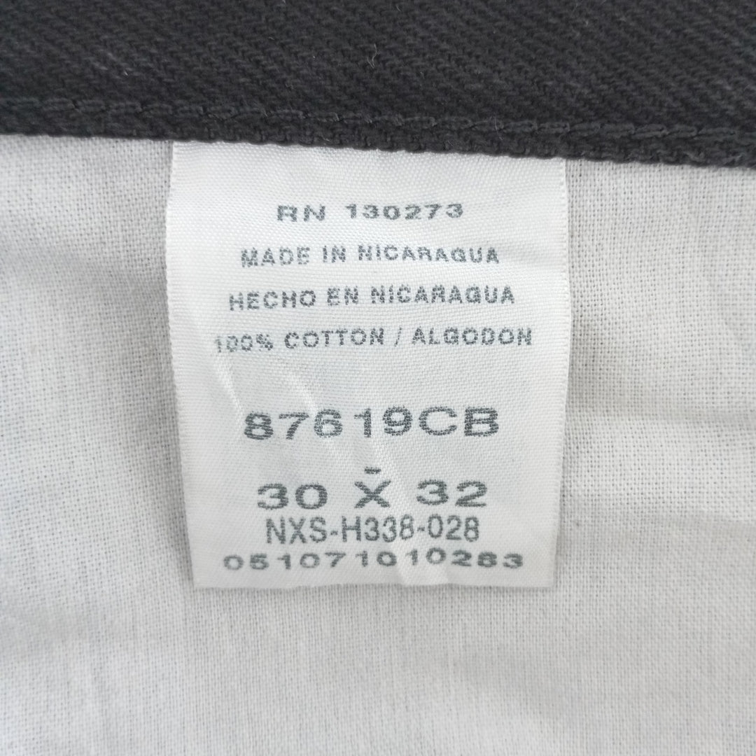 Rustler Black Denim Straight Denim Pants for Men, W30 equivalent cotton black type Vintage Second Hand