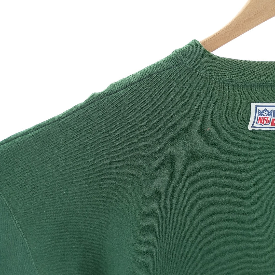 90'S LOGO ATHLETIC NFL Green Bay Packers logo sweatshirt, made in USA, men's XL size, vintage /eaa402390