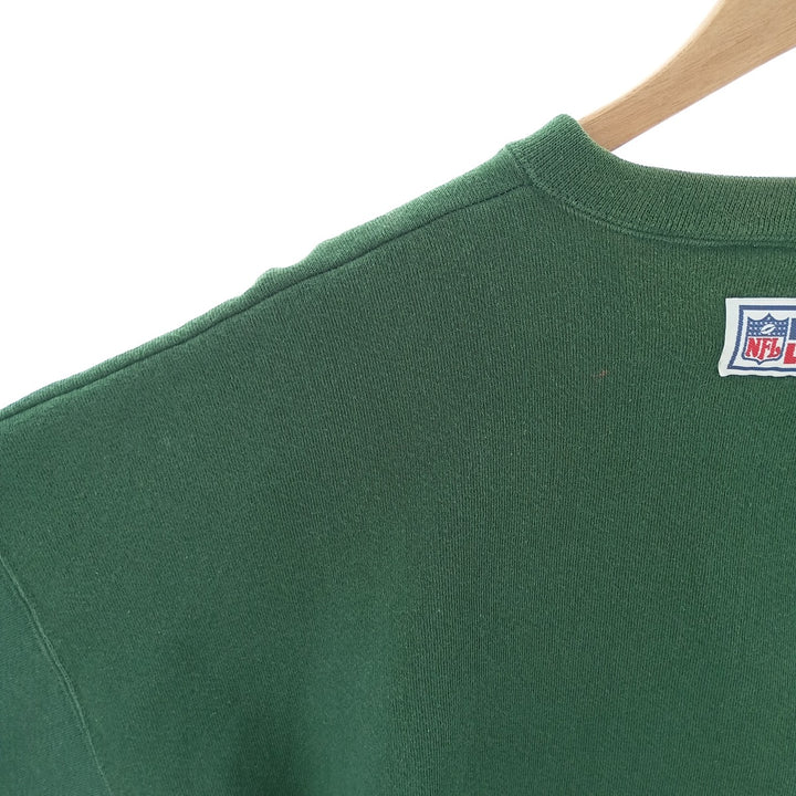 90'S LOGO ATHLETIC NFL Green Bay Packers logo sweatshirt, made in USA, men's XL size, vintage /eaa402390