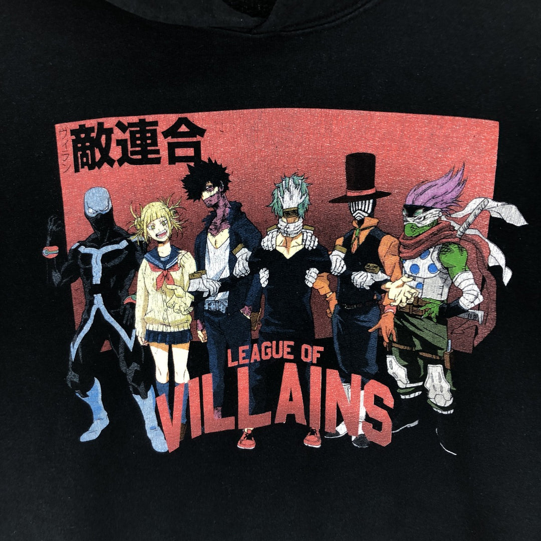 MY HERO ACADEMIA My Hero Academia VILLAINS Villain Character Sweatshirt Pullover Hoodie Men's XL Size /eaa402408