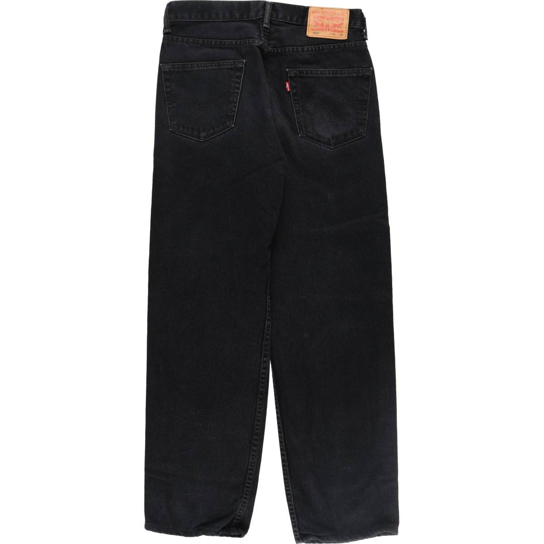 Levi's 550 Black Denim Tapered Denim Pants Men's W31 equivalent / eaa402425