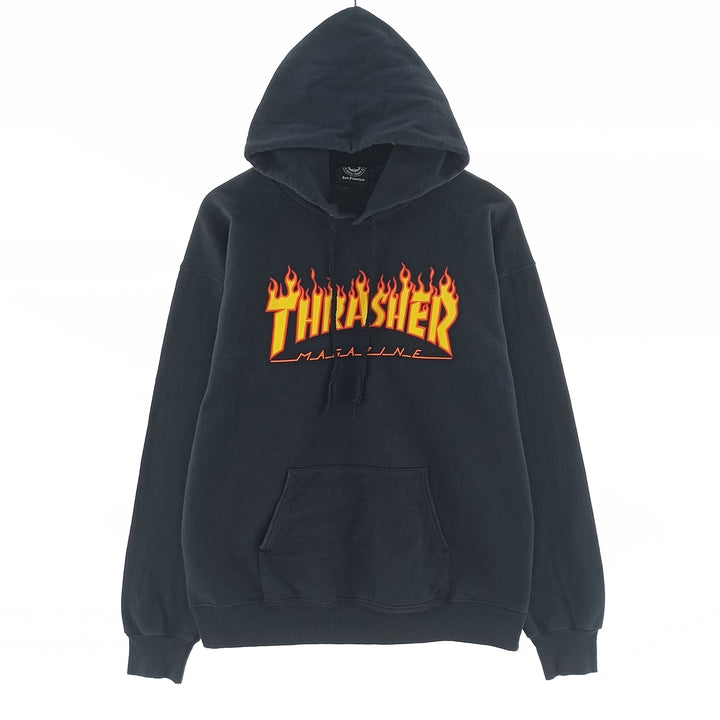 Thrasher Fire Pattern Sweat Pullover Hoodie Men's M Size / eaa402428