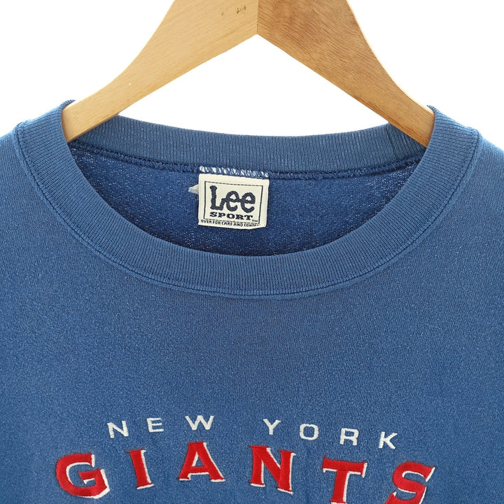 90'S Lee NFL NEW YORK GIANTS New York Giants Logo Sweatshirt Trainer Men's XL Vintage /eaa402480