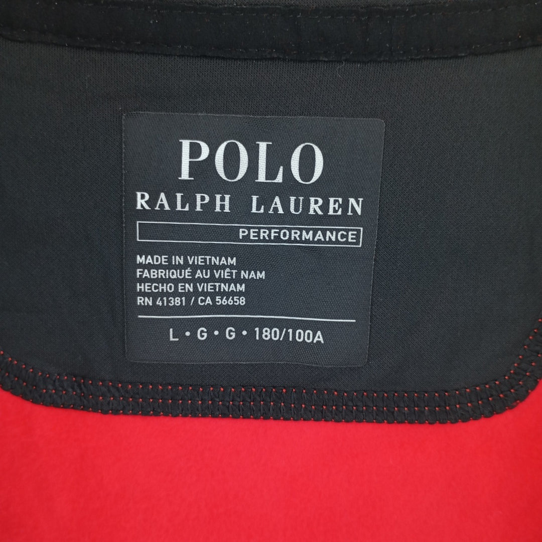 DEADSTOCK Ralph Lauren POLO RALPH LAUREN fleece vest, men's size L /eaa402512