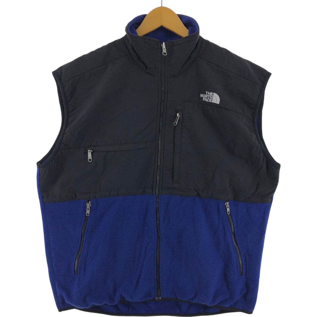 THE NORTH FACE Nylon x fleece vest made in USA, men's L size / eaa402517
