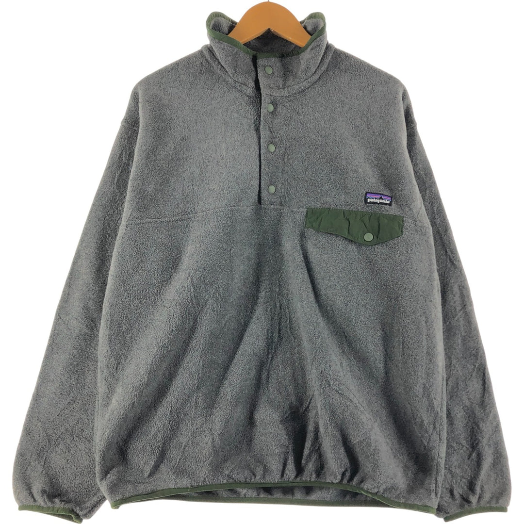 Patagonia SYNCHILLA Half Snap Snap T 25450FA13 Fleece Pullover Men's M size /eaa402525