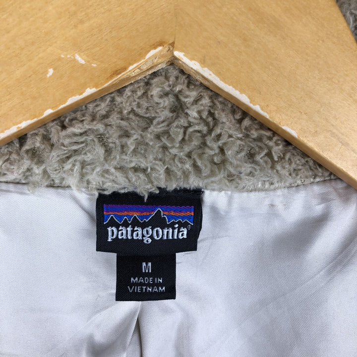 Patagonia Los Gatos Vest 25215FA15 Fleece Vest, Women's Medium polyester Beige type Vintage Second Hand