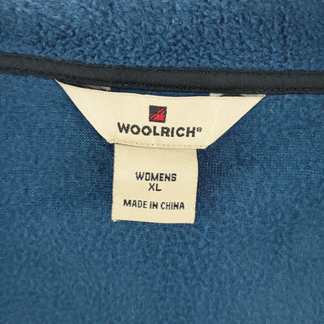 WOOLRICH fleece vest for women, equivalent to XL / eaa402653