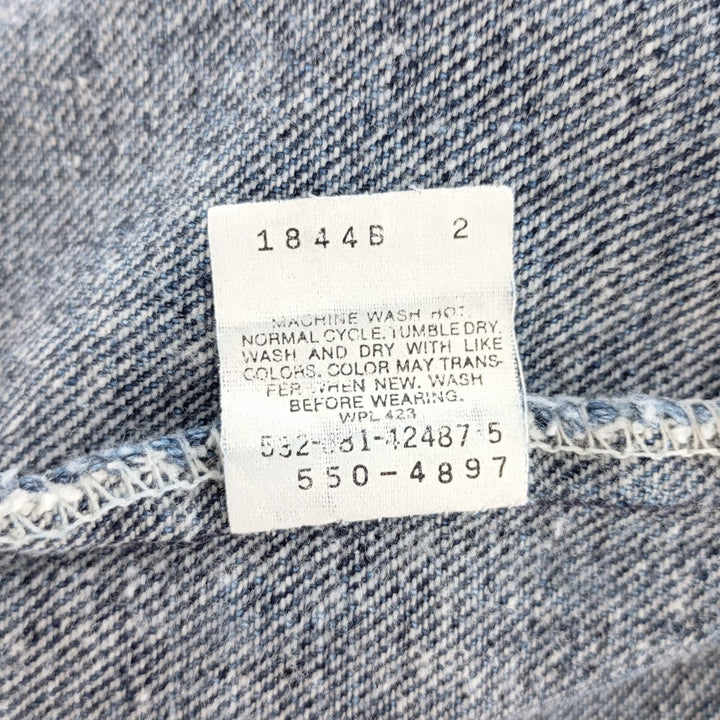 80'S Levi's 550 Tapered Denim Pants Made in USA Men's W29 Vintage / eaa402700