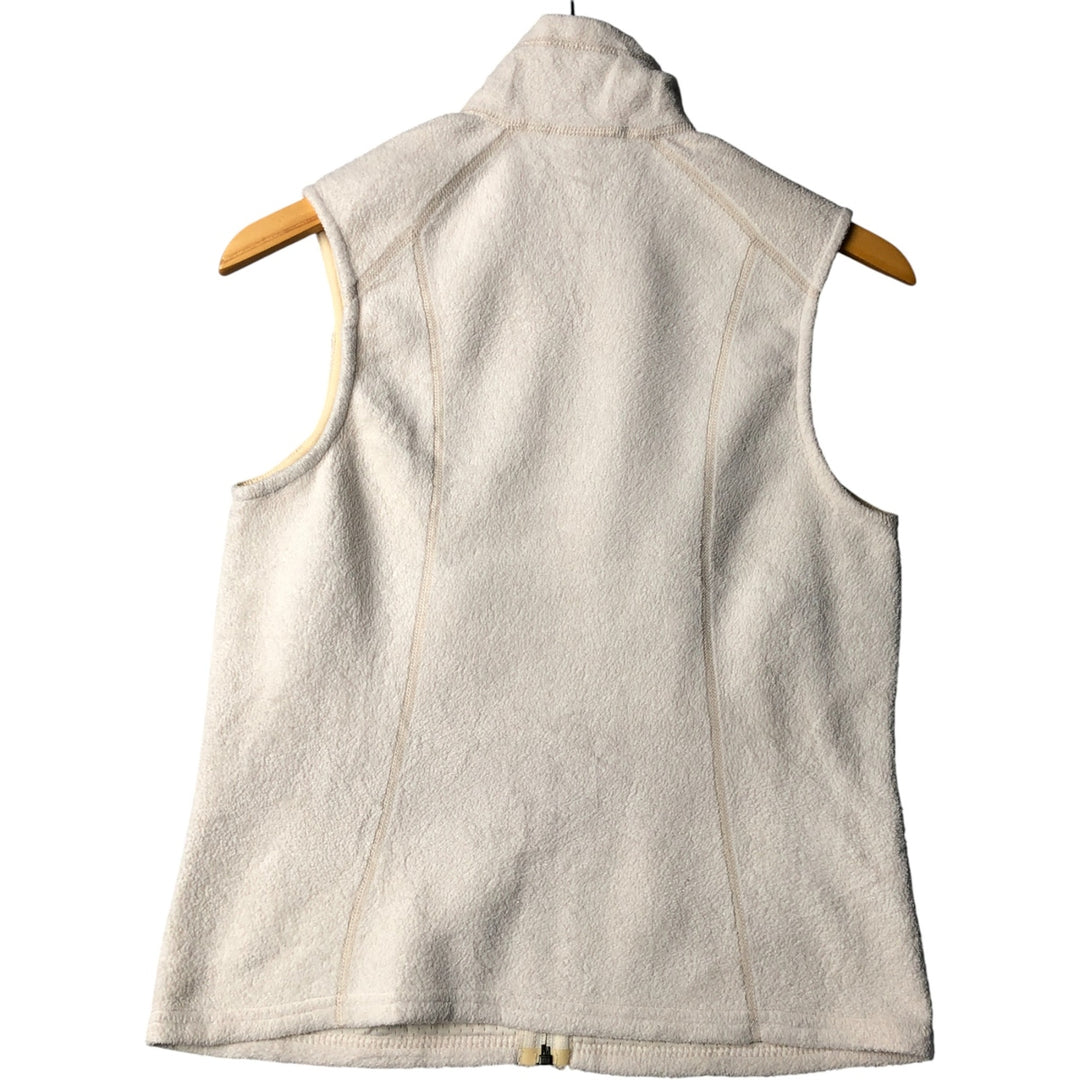 Patagonia Synchilla fleece vest, women's size S polyester white type Vintage Second Hand