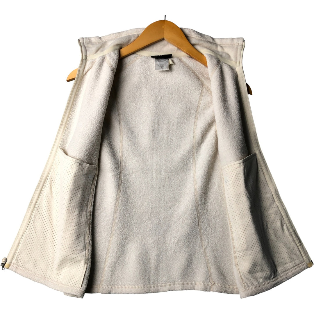 Patagonia Synchilla fleece vest, women's size S polyester white type Vintage Second Hand