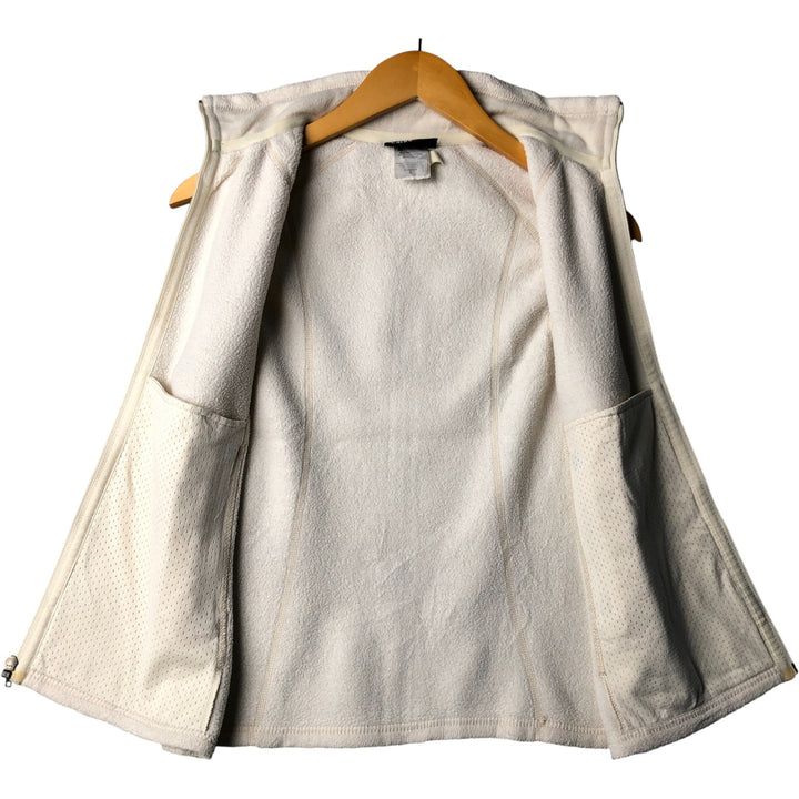 Patagonia Synchilla fleece vest, women's size S polyester white type Vintage Second Hand