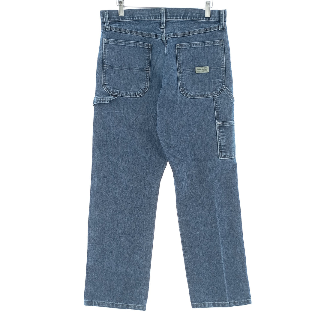 00'S Wrangler Denim Painter Pants Men's W31 equivalent cotton blue type Vintage Second Hand